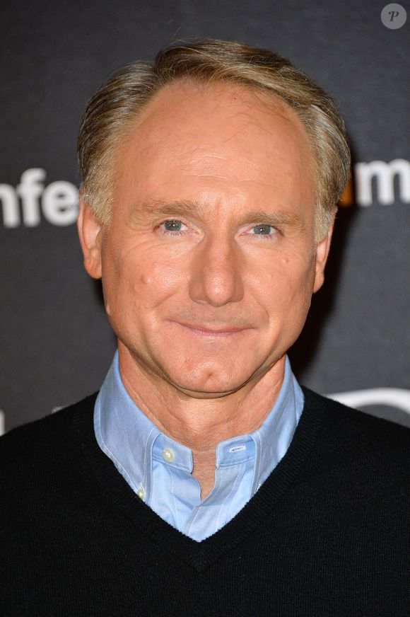 Dan Brown - Photocall du film "Inferno" à Paris le 11 octobre 2016. © Coadic Guirec/Bestimage