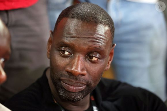 L'acteur français et co-président du Paris Basketball Omar Sy assiste au match 4 de basket-ball de la finale du Championnat de France Elite entre l'AS Monaco et le Paris Basketball (80-74) à la Salle Gaston Medecin, à Monaco, le 22 juin 2025. © Stephane Pillaud/Psnewz/Bestimage