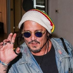 Johnny Depp à Milan.