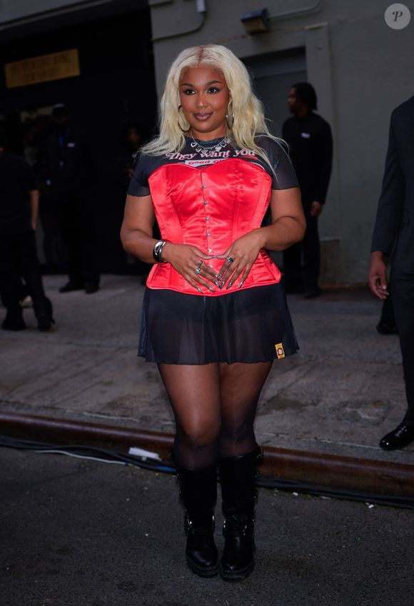 Lizzo a été aperçue lors de la présentation des programmes 2025 des Amazon MGM Studios (Upfront) le 12 mai 2025 à New York. STARMAX / BESTIMAGE