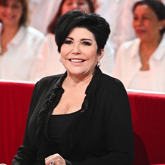 Exclusif - Liane Foly lors de l'enregistrement de l'émission Vivement dimanche au studio Rive Gauche, presentée par Michel Drucker, diffusion sur France 3 le 2 février 2025. © Guillaume Gaffiot/Bestimage