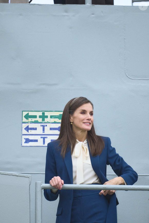 Le roi Felipe VI et la reine Letizia d'Espagne président les adieux du « Juan Sebastián de Elcano » avec l'Infante Leonor comme aspirante à Cadix (Credit Image: © Jack Abuin/ZUMA Press Wire)