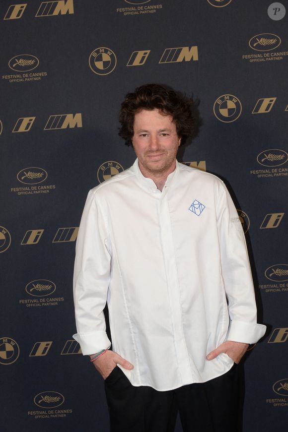 Jean Imbert - Photocall du dîner organisé par BMW, suivi d'un concert de Orelsan sur la plage de l'hôtel Martinez en marge du 76ème Festival International du Film de Cannes, France, le 18 mai 2023. © Rachid Bellak/Bestimage