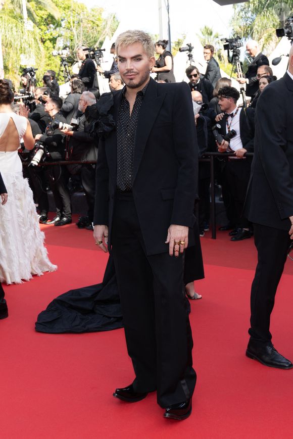 Adam Lambert - Montée des marches de la cérémonie de clôture du 78ème Festival International du Film de Cannes, au Palais des Festivals à Cannes. Le 24 mai 2025
© Olivier Borde/ Bestimage