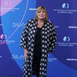 Michele Bernier - Cérémonie d'ouverture du 64ème Festival de Télévision de Monte Carlo au Grimaldi Forum de Monaco le 13 juin 2025.
© Denis Guignebourg / Bestimage