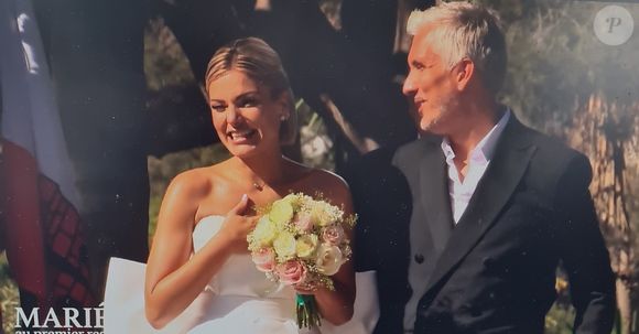 Mariage de Coralie et Bruno dans "Mariés au premier regard", sur M6