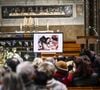 Un rassemblement religieux a lieu à la cathédrale d'Albi, France, le 8 janvier 2022, à l'initiative de la soeur et d'une amie de Delphine Jubillar. © Thierry Breton/Panoramic/Bestimage