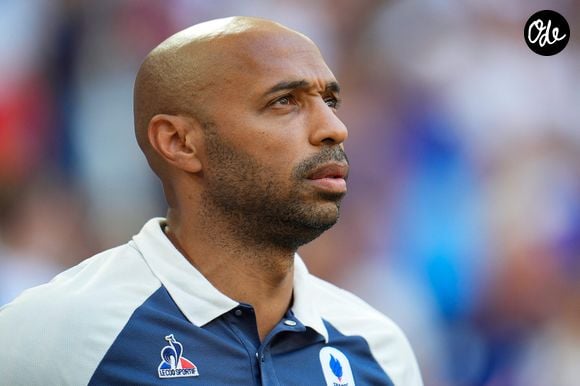 Thierry Henry (sélectionneur de l'équipe de France), Football , France vs New Zealand during the Olympic Games Paris 2024. Photo Norbert Scanella - DPPI Media / Panoramic