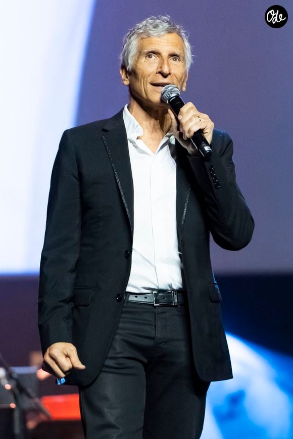 Nagui - Scène du Gala de la Fondation Recherche Alzheimer, à l’Olympia, à Paris, le 17 mars 2025. 

© Olivier Borde - Bertrand Rindoff/Bestimage