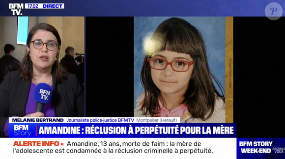 BFMTV, Affaire Amandine 26 janvier 2025