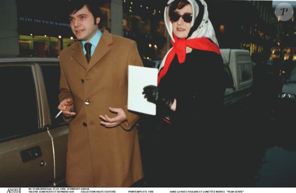 Valérie Lemercier et Bertrand Burgalat en 1996 (RINDOFF-GARCIA / BESTIMAGE)