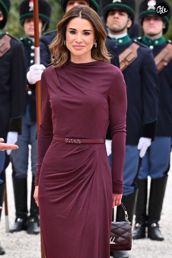 La reine Rania de Jordanie à la Villa Doria Pamphilj à Rome, le 9 avril 2025.

© Bestimage