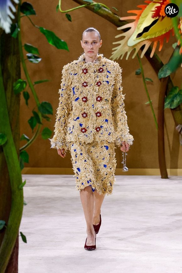 Défilé de mode Chanel Collection Haute Couture Automne/Hiver 2026-2027 lors de la Fashion Week de Paris (PFW) au Grand Palais, à Paris, France, le 7 juillet 2026. © Bestimage