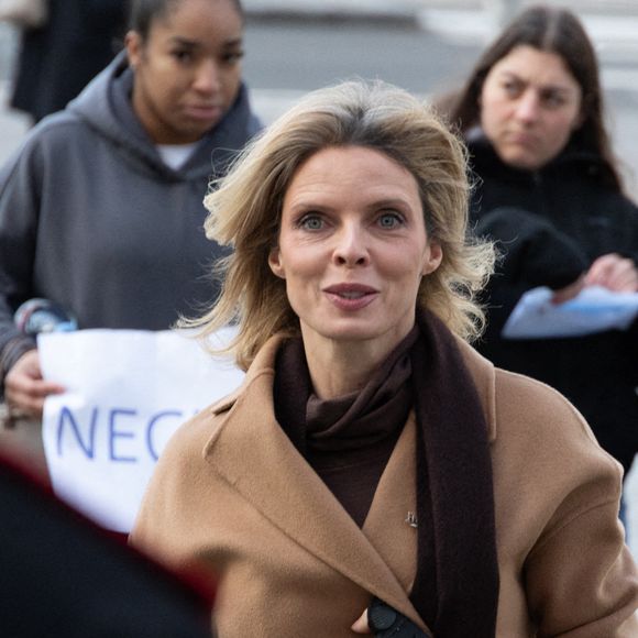 Sylvie Tellier assiste à Stéphane Rolland, sous le patronage de la Fondation des Hôpitaux, organise une représentation du spectacle Tempo par le Cirque d'Hiver Bouglione pour 1600 enfants hospitalisés le 10 janvier 2026 à Paris, France. Photo by Nasser Berzane/ABACAPRESS.COM