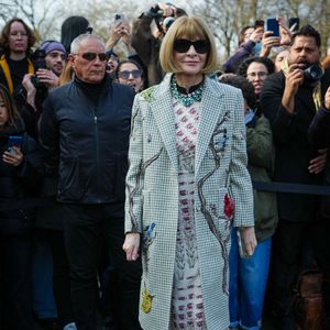 Anna Wintour au Tod’s fashion show pendant la Fashion Week de Milan le 28 février 2025 © Lucia Sabatelli/Bestimage