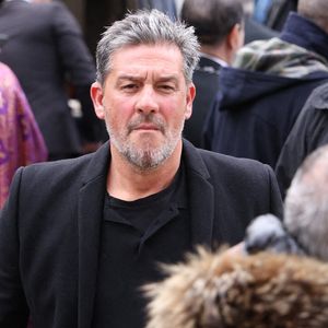 Titoff arrivant à la cérémonie funéraire de Rolland Courbis à l'église de la Madeleine à Paris, France, le 14 janvier 2026. Rolland Courbis, ancien footballeur français, entraîneur et commentateur médiatique au franc-parler, est décédé à l'âge de 72 ans. Photo par Jerome Domine/ABACAPRESS.COM