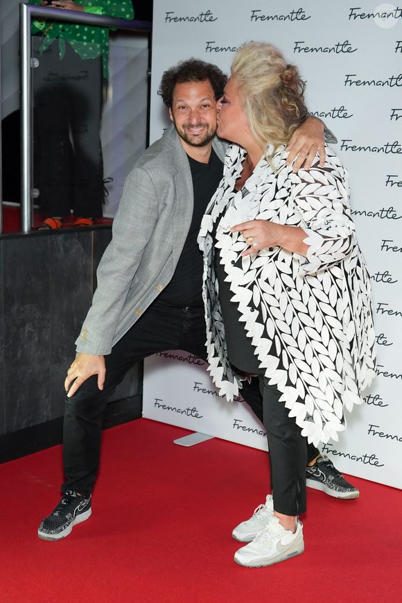 Marianne James et Eric Antoine durant la soirée Fremantle pour la 38ème édition du Mipcom à Cannes, le 17 octobre 2022.

Photo : MPP / Bestimage