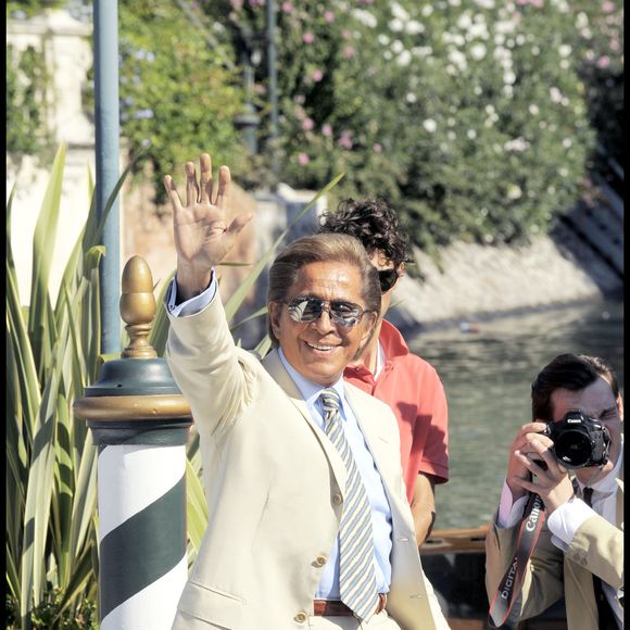 Valentino arrive à la 65ᵉ Mostra de Venise.
SGP / BESTIMAGE