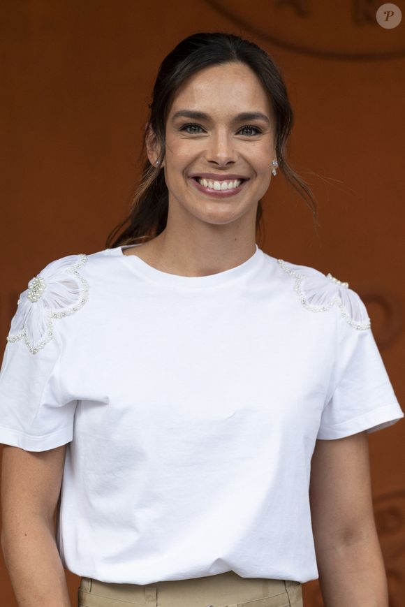 Marine Lorphelin (Miss France 2013) au Village lors des Internationaux de France de Tennis de Roland Garros 2025 le 3 juin 2025 à Paris.  © Moreau / Jacovides / Bestimage