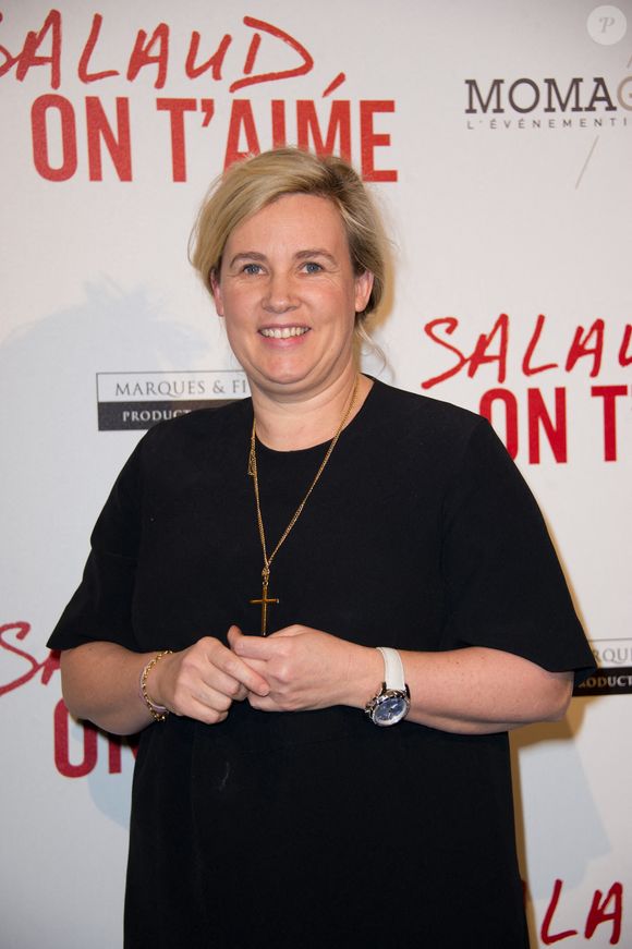 Hélène Darroze assiste à l'avant-première de Salaud On T'Aime qui s'est tenue au Cinéma UGC Normandie à Paris, France, le 31 mars 2014. Photo Thierry Orban/Abaca