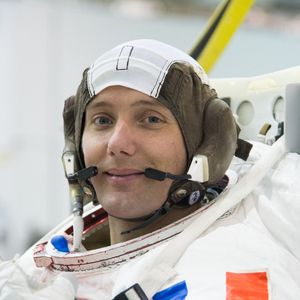 Photo d'archive datant d'avril 2013 de l'astronaute français Thomas Pesquet, lors d'un entraînement à la NASA à Houston, Texas. Il partira dans l'espace pour une mission en 2016, Photo NASA via Balkis Press/ABACAPRESS.COM