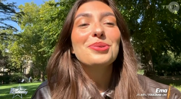 Ema de la Star Academy 2025, capture d'écran TF1