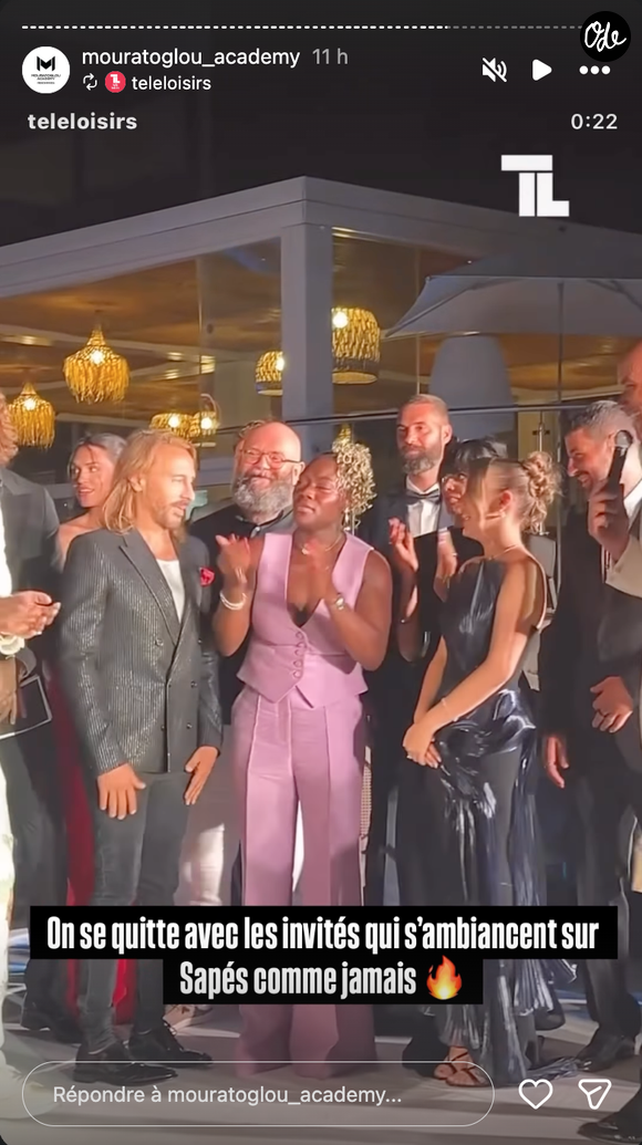 et elle y a retrouvé son ex, le tennisman Benoît Paire.

Extrait de la story de Moratauglou_Academy avec Benoit Paire