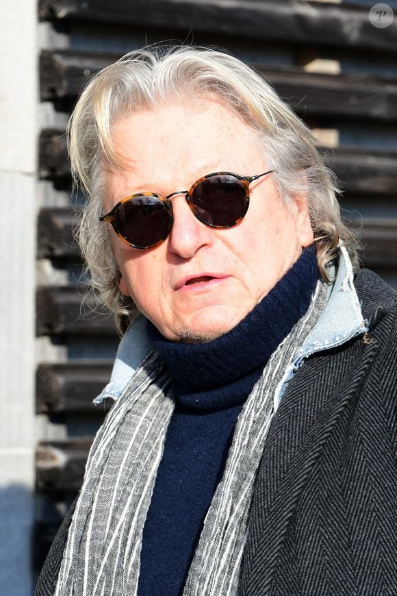 Alain Turban - Obsèques de Gilles Dreu au crématorium de Lavilledieu en Ardèche le 16 janvier 2025.
© Romain Doucelin / Bestimage
