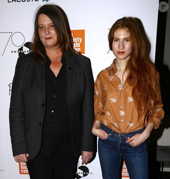 Sophie Fillières et Agathe Bonitzer - Soirée d'ouverture du 24ème Rendez Vous with French Cinema Opening Night (UNIFRANCE) avec la projection un film français réalisé par P.Salvadori "En liberté!" au théâtre The Walter Reade dans le quartier The Upper West Side à New York, Etats-Unis, le 28 février 2019. © Dessalles-Guerin/Bestimage