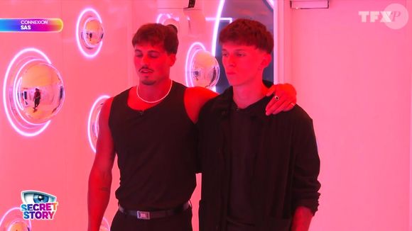 Prime 2 de la saison 13 de Secret Story, diffusé le 26 juin sur TFX : Damien et Ethan.

Capture d'écran TFX