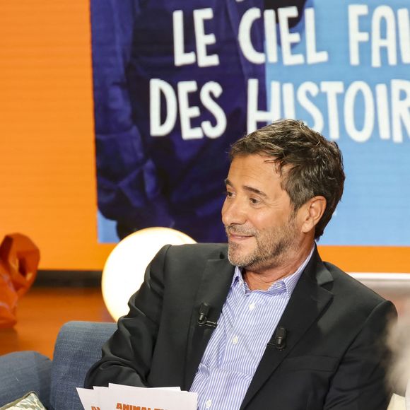 Exclusif - Bernard Montiel, Oli, sur plateau de la nouvelle émission "Animalement Vôtre" présentée par Bernard Montiel et diffusée le 16 novembre sur France 3, à Paris, France, le 14 octobre 2025. © Jack Tribeca/Bestimage