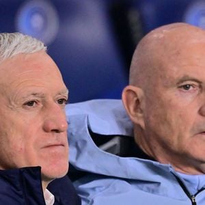 Didier Deschamps et Guy Stéphan pendant la Coupe du monde 2026. © Federico Pestellini / PsnewZ / Bestimage