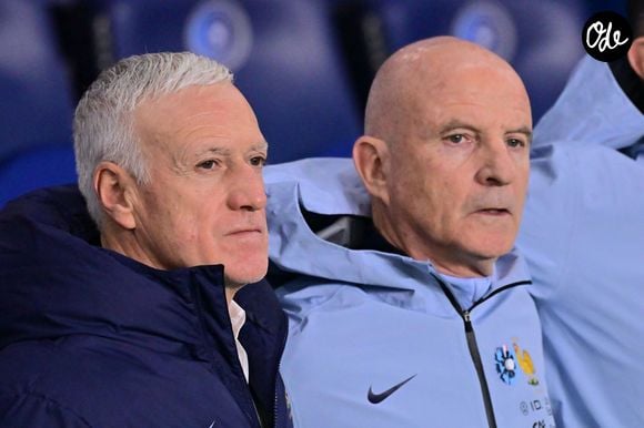 Didier Deschamps et Guy Stéphan pendant la Coupe du monde 2026. © Federico Pestellini / PsnewZ / Bestimage