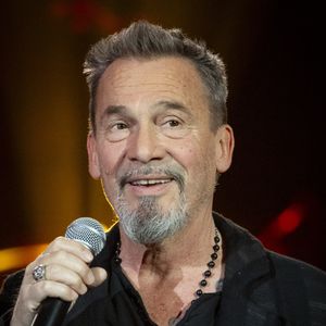 Exclusif - Florent Pagny lors de l'enregistrement de l'émission "L'anniversaire secret" à Paris. Le 7 novembre 2023. © Cyril Moreau / Bestimage