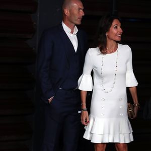 Zinedine Zidane et sa femme Véronique - Première du documentaire "Le coeur de Sergio Ramos" à Madrid le 10 septembre 2019
©GTRES / BESTIMAGE