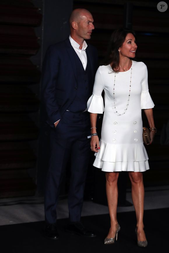 Zinedine Zidane et sa femme Véronique - Première du documentaire "Le coeur de Sergio Ramos" à Madrid le 10 septembre 2019
©GTRES / BESTIMAGE