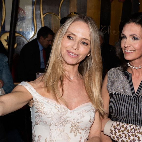 Tonya Kinzinger et Adeline Blondieau assistent au défilé Christophe Guillaume dans le cadre de la Semaine de la mode féminine automne/hiver 2020/2021 le 26 février 2020 à Paris, France. Photo by Laurent Zabulon/ABACAPRESS.COM