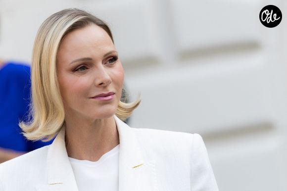 Le prince Albert II de Monaco et la princesse Charlène de Monaco ont accueilli au Palais princier les ambassadeurs et représentants permanents des 46 États membres de l'organisation du Conseil de l'Europe, Monaco le 2 septembre 2026. © Olivier Huitel/Pool Monaco/Bestimage