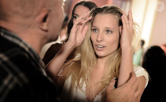 Ilona Smet - Backstage du "Etam Live Show 2018" aux Beaux-Arts à Paris, le 25 septembre 2018. © Veeren/Moreau/Bestimage