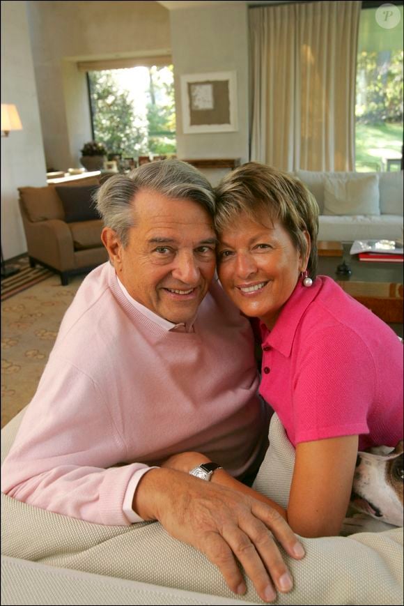 Archives - Rendez-vous avec Guy Ullens et sa femme la baronne Myriam Ullens de Schooten. Le 20 octobre 2007 (Photonews / Bestimage).