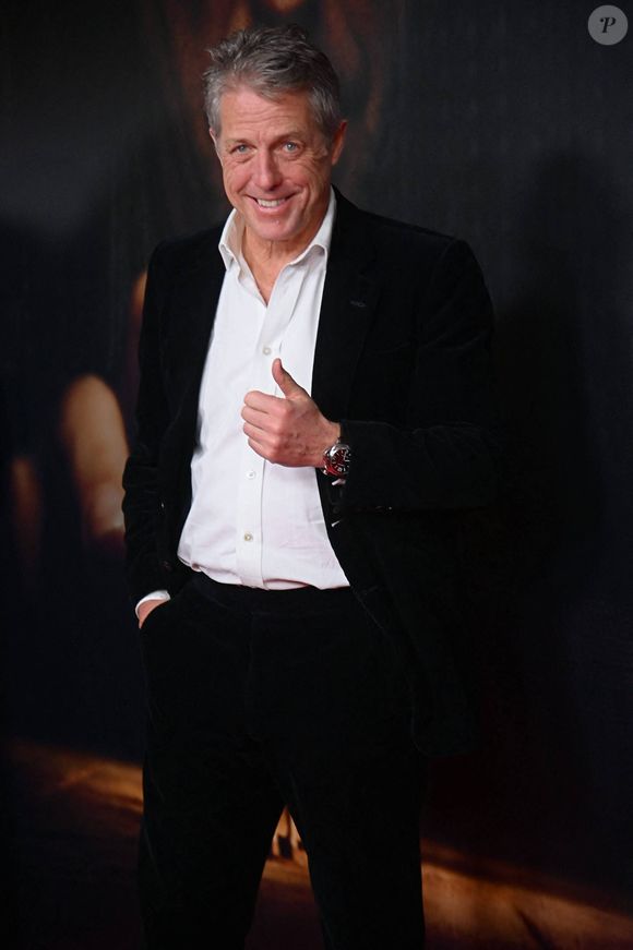 Hugh Grant au photocall de la première du film "Heretic" au cinéma Kinepolis à Madrid le 21 novembre 2024.