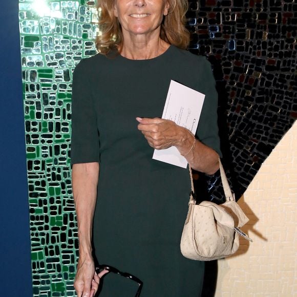 Claire Chazal au Front Row du défilé de mode Christian Dior Haute-Couture automne-hiver 2024/2025 lors de la Fashion Week de Paris, France, le 24 juin 2024. © Bertrand Rindoff/Bestimage