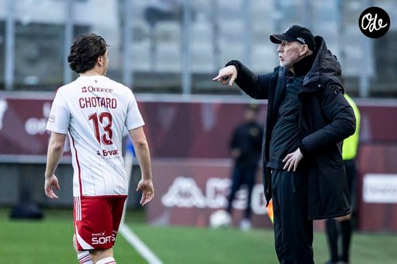 Éric Roy  - Match de Ligue 1 McDonald's « Metz vs Stade Brestois (0-1) » à Metz le 1er mars 2026. © Elyxandro Cegarra/PsnewZ/Bestimage