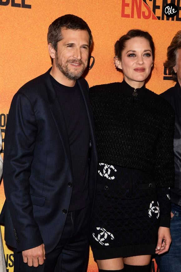 Guillaume Canet et Marion Cotillard - Avant-première du film "Nous finirons ensemble" au Gaumont Opéra à Paris le 29 avril 2019. © Pierre Perusseau/Bestimage