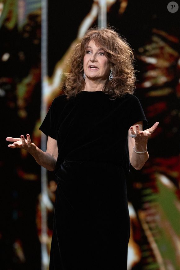 Valérie Lemercier (présidente des César 2024) - 49ème édition de la cérémonie des César à l’Olympia à Paris le 23 février 2024. © Dominique Jacovides / Olivier Borde / Bestimage