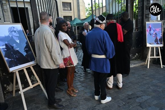 Obsèques de Vincent Belorgey alias "Kavinsky" en l'église Saint-Pierre-de-Montmartre le 12 août 2026.

© Christian Liewig / Bestimage