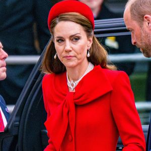 Catherine (Kate) Middleton, princesse de Galles - La famille royale britannique célèbre le 76ème Commonwealth Day à l'abbaye de Westminster à Londres, le 10 mars 2025.