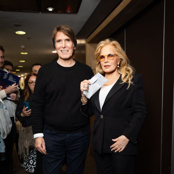 Exclusif - Sylvie Vartan et son mari Tony Scotti - Masterclass de Sylvie Vartan au Palais des Congrès à Paris le 12 mai 2026. 

© Julien Sarkissian/Bestimage