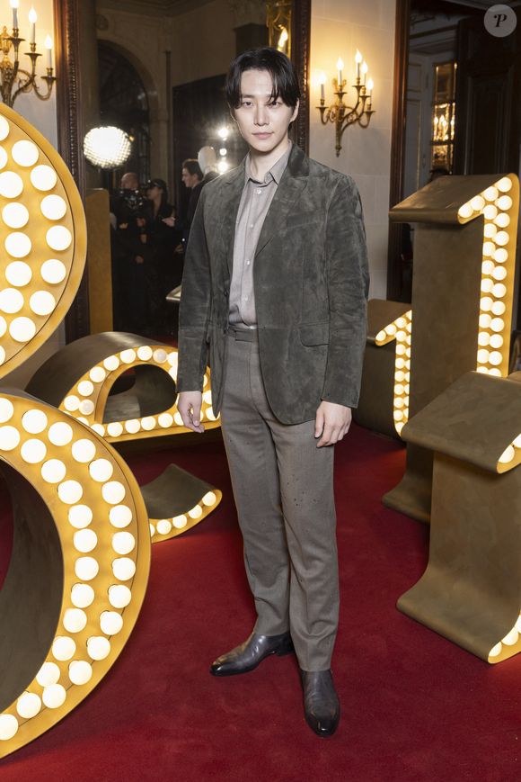Lee Jun-ho - Photocall pour les 130 ans de Berluti lors de la fashion week à Paris le 22 janvier 2025. © Olivier Borde /Bestimage