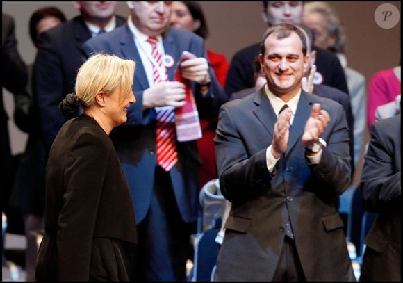 Marine Le Pen et Louis Aliot  - XVe congrès du FN à Tours en 2011
©DOMINIQUE JACOVIDES / BESTIMAGE